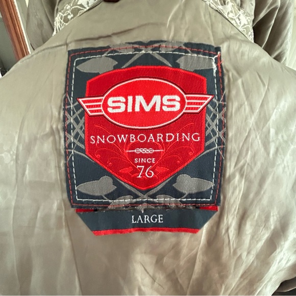 Sims Snowboarding Womens Full-Zip Brown Jacket Size Large - Picture 11 of 15